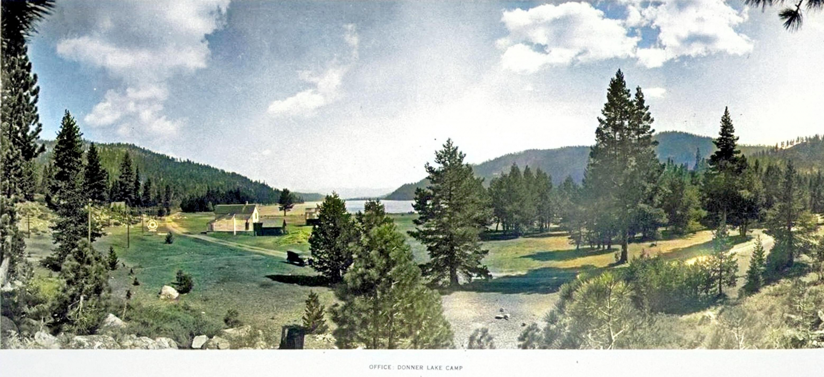gallery/1915 view of old road and donner hotel looking east